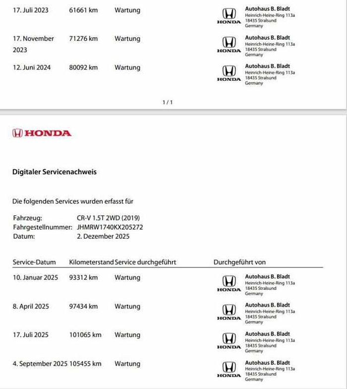 Honda CR-V 1.5 T 2WD Elegance Navi Kamera